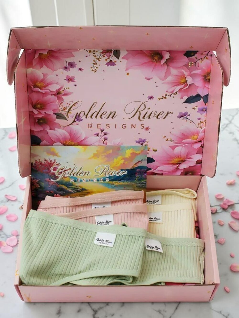 Brand New 9-Pack Women’s Cotton Thong Underwear Set